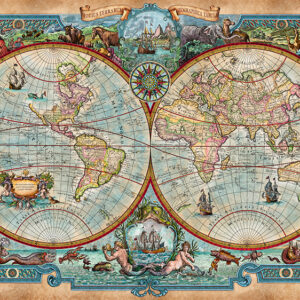 Mapa Mundial de Grandes Descubrimientos CherryPazzy 1650125