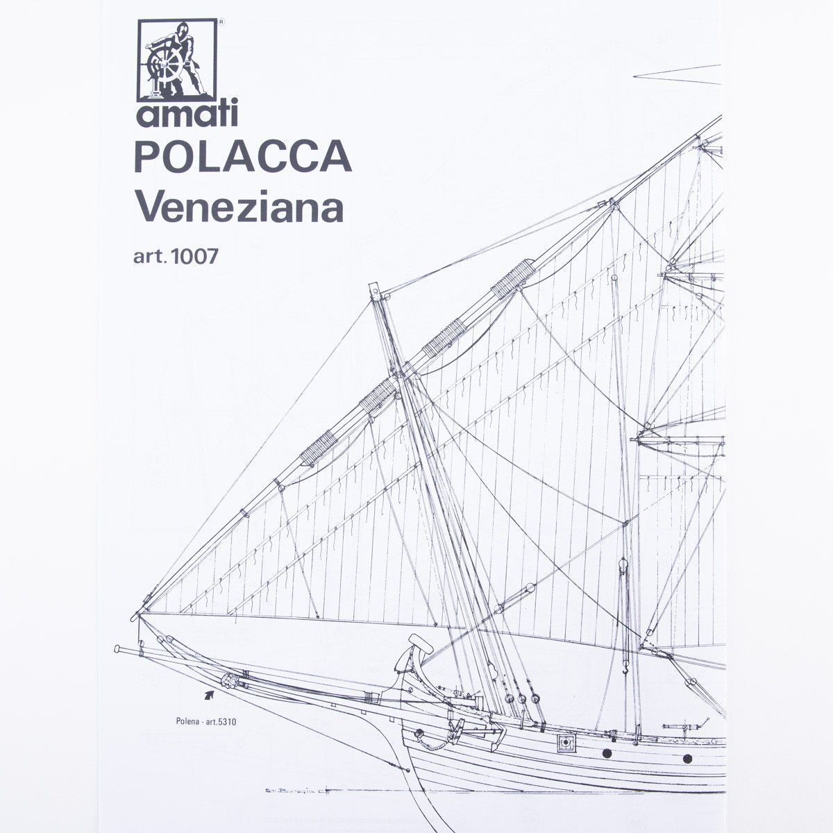 Plano Veneciano polaco 1: 150