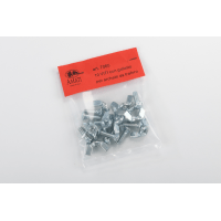 Tornillos con tuerca de mariposa