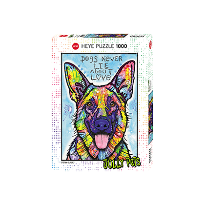 Puzle de 1000 piezas: Dogs Never Lie