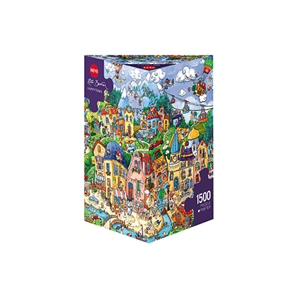 Puzle de 1500 piezas: Happytown
