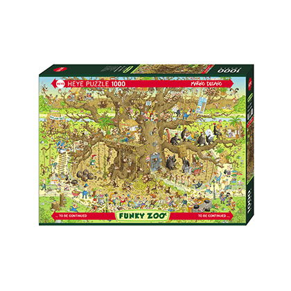 Puzle de 1000 piezas: Monkey Habitat