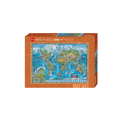 Puzle de 2000 piezas: Amazing World
