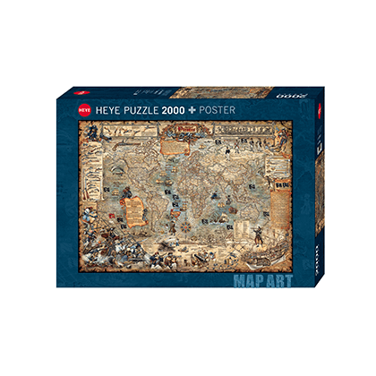 Puzle de 2000 piezas: Pirate World