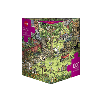 Puzle de 1000 piezas: Garden Adventures