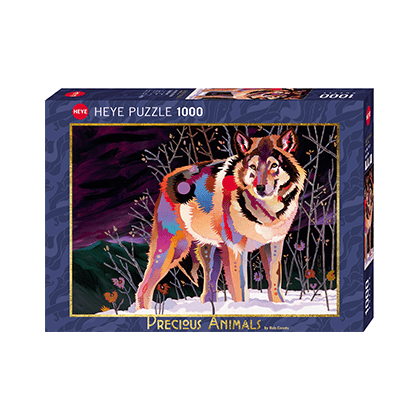 Puzle de 1000 piezas: Night Wolf