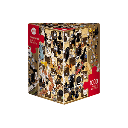Puzle de 1000 piezas: Black or White
