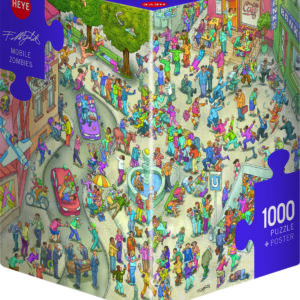 Zombis Móviles (Triangular 1000 pz) Heye 30045