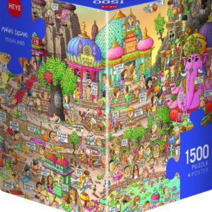 Tierra del Yoga (Triangular 1500 pz) Heye 30047