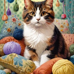 Gato de Punto (1000pz) CherryPazzy 1631131