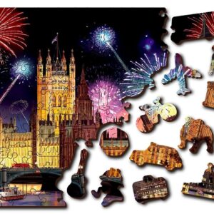 Puzle de 500 piezas: Londres de noche