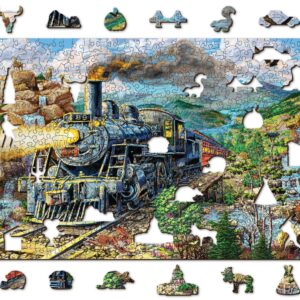 Puzle de 500 piezas: Locomotora