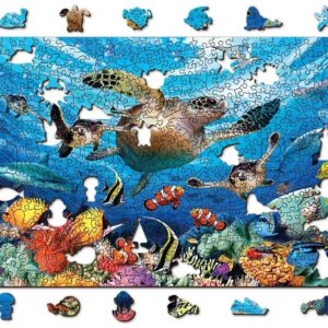 Puzle de 500 piezas: Vida del océano