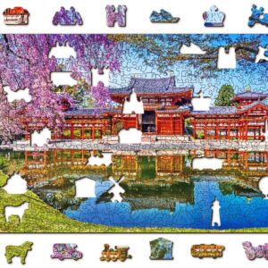 Puzle de 500 piezas: Templo Byodo-in, Kyoto