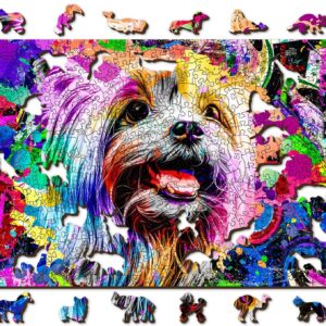 Puzle de 500 piezas: Terrier de Yorkshire