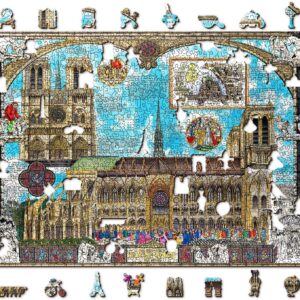 Puzle de 1000 piezas: Notre Dame