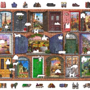 Puertas abiertas y cerradas