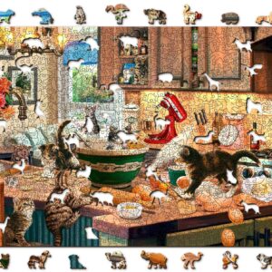 Puzle de 1000 piezas: Alcaparras de cocina