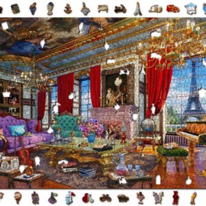 Puzle de 2000 piezas: Palacio en Paris