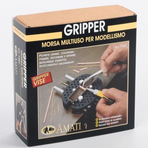 Mordaza multiusos para modelismo Amati 7387