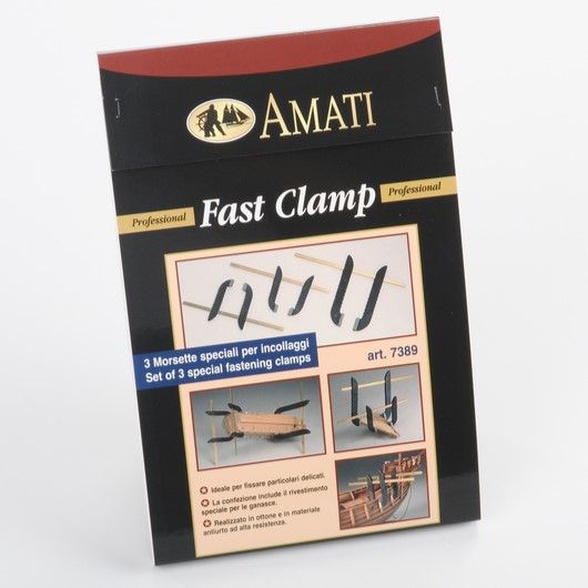 Pinzas Rápidas (Juego de 3 pinzas para encolar) Amati 7389