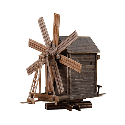 Kit de construcción de cartón Molino de viento de Kizhi (Rusia)