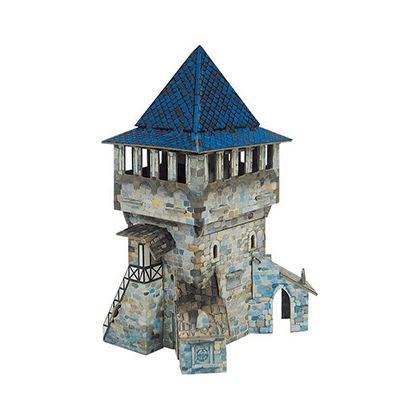 Kit de construcción de cartón Torre alta
