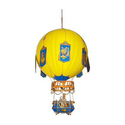 Kit de construcción de cartón Globo aerostático