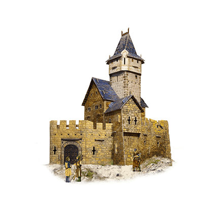 Kit de construcción de cartón Castillo