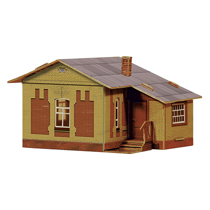 Kit de construcción de cartón Casa vigía de ladrillo