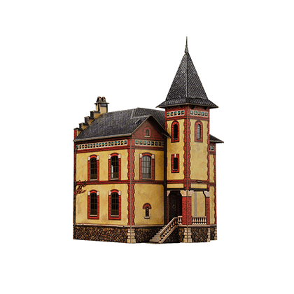 Kit de construcción de cartón Villa villemomble