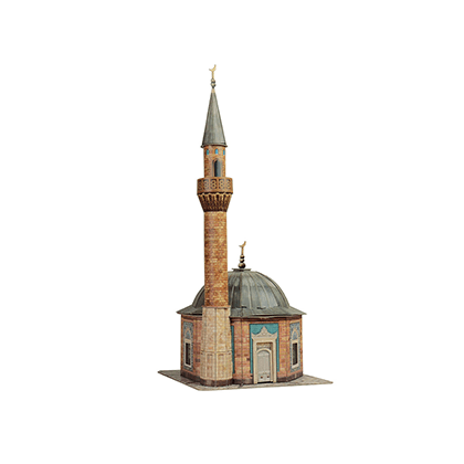 Kit de construcción de cartón Mezquita de Konak (Turquía)