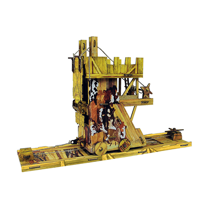 Kit de construcción de cartón Torre de asedio