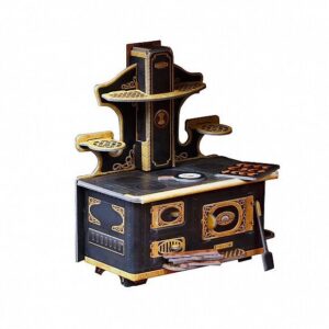 Kit de construcción de cartón Muebles de casa de muñecas. Horno