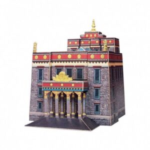 Kit de construcción de cartón Templo Budista (San Petersburgo)