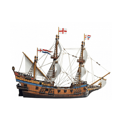 Kit de construcción de cartón Galeón
