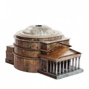 Kit de construcción de cartón Panteón de Roma