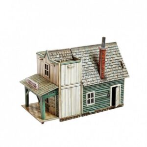 Kit de construcción de cartón Puesto de avanzada