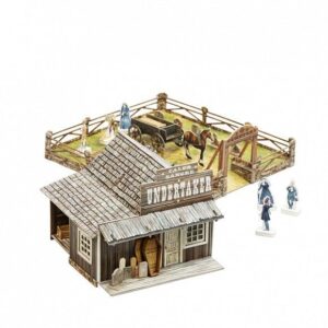 Kit de construcción de cartón Cementerio