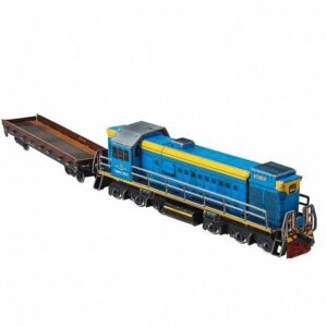 Kit de construcción de cartón Locomotora diésel TEM 2U