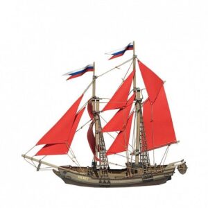 Kit de construcción de cartón Brigantine