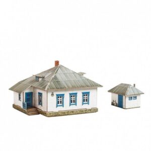 Kit de construcción de cartón Casa rural №1