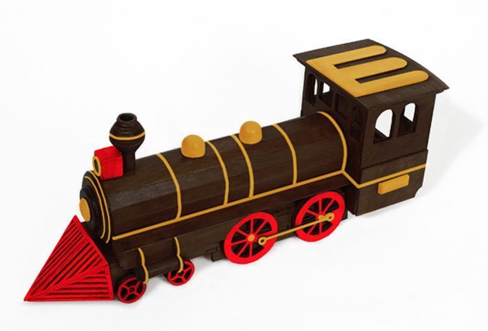 5002 Locomotora coloreada