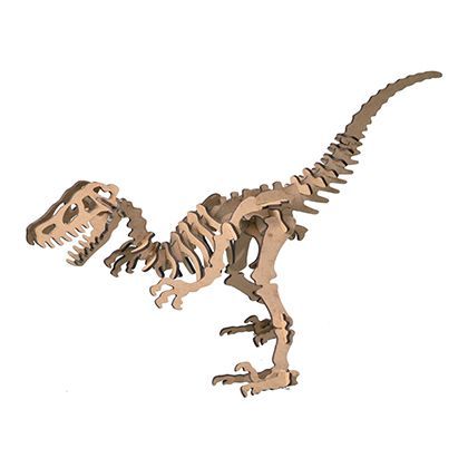 Kit de construcción de madera Velociraptor