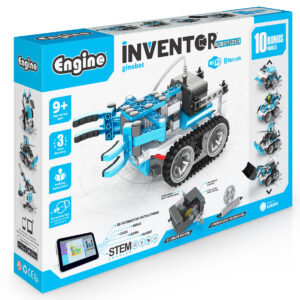 Inventor robotizado "ginoBot" con motor extra y 10 modelos