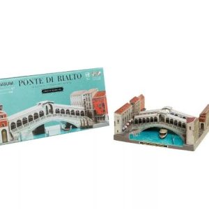 Kit de construcción de cartón Puente de Rialto. Venecia. Italia