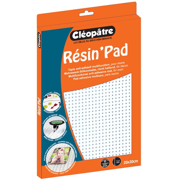 Resin'pad : alfombra de trabajo en silicona para la resina