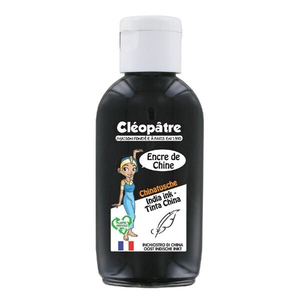 Tinta China negro en 55 ml