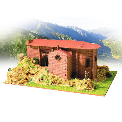 Kit de construcción de cerámica San Bartolomé de Ucero (Soria)