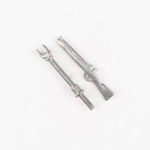 Espingarda de metal 25mm Amati 4151/01 (2 unidades)